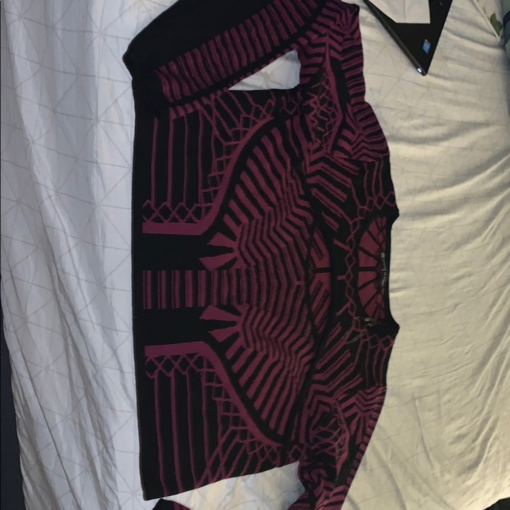 Tribal Print Crop Top
